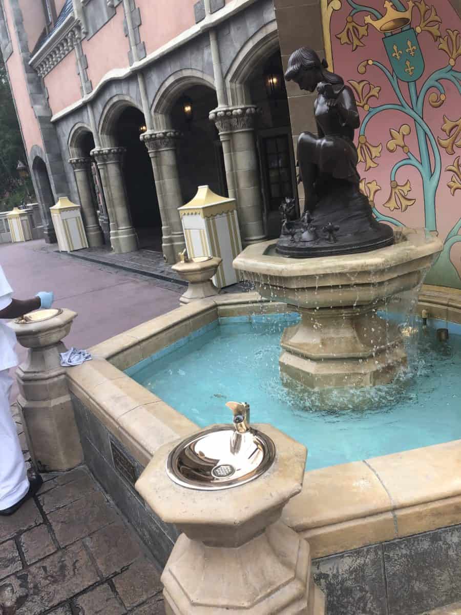 Cinderella fountain