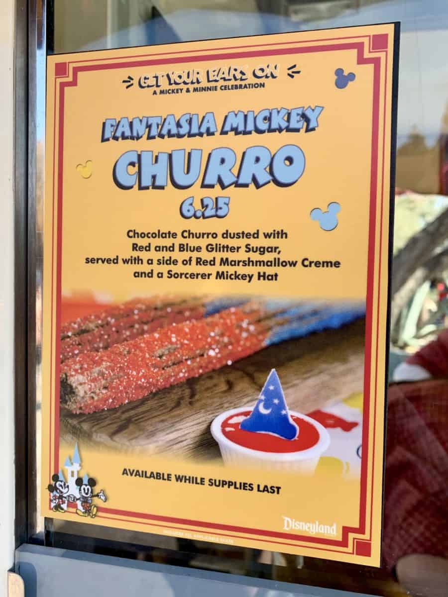 Fantasia Mickey Churro Get Your Ears On Disneyland Park