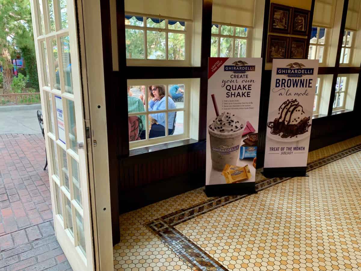 Free Samples Ghirardelli Disney California Adventure