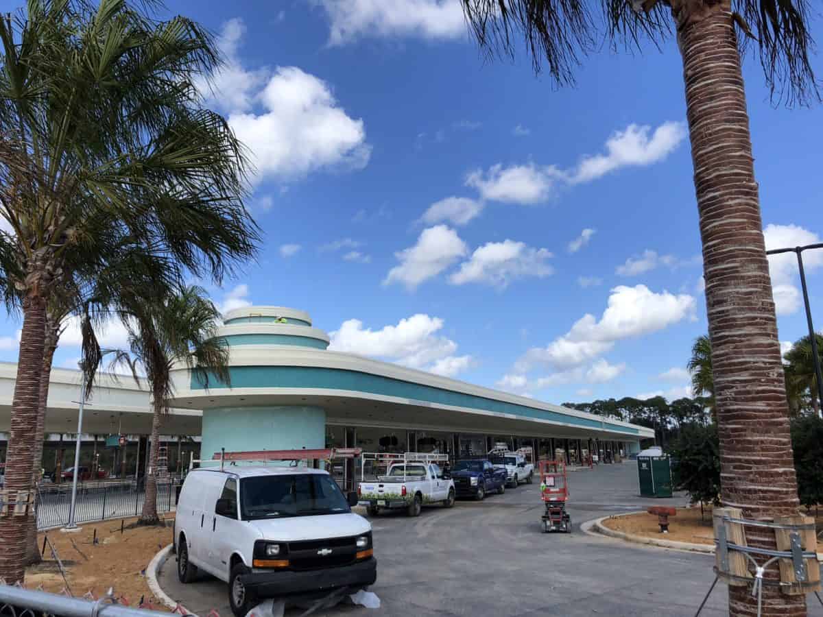 photo report Disney's hollywood studios skyliner bus loop construction sunset boulevard disney parks walt disney world