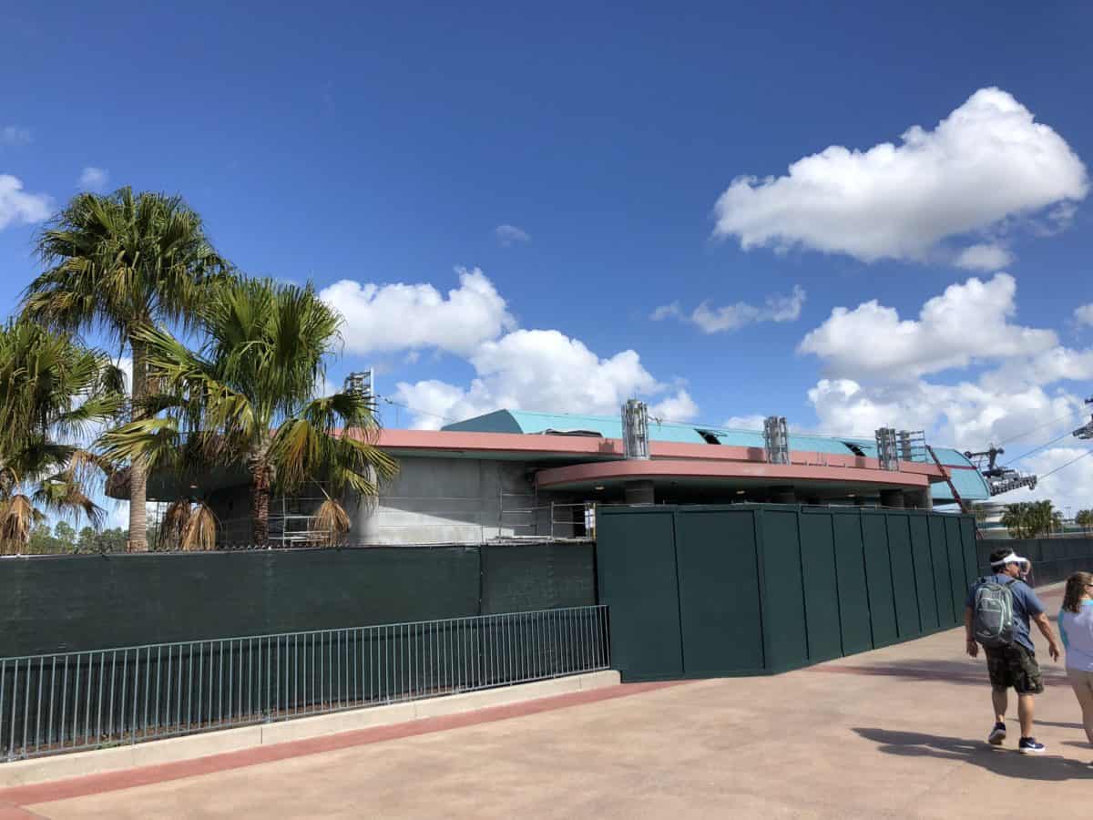photo report Disney's hollywood studios skyliner bus loop construction sunset boulevard disney parks walt disney world