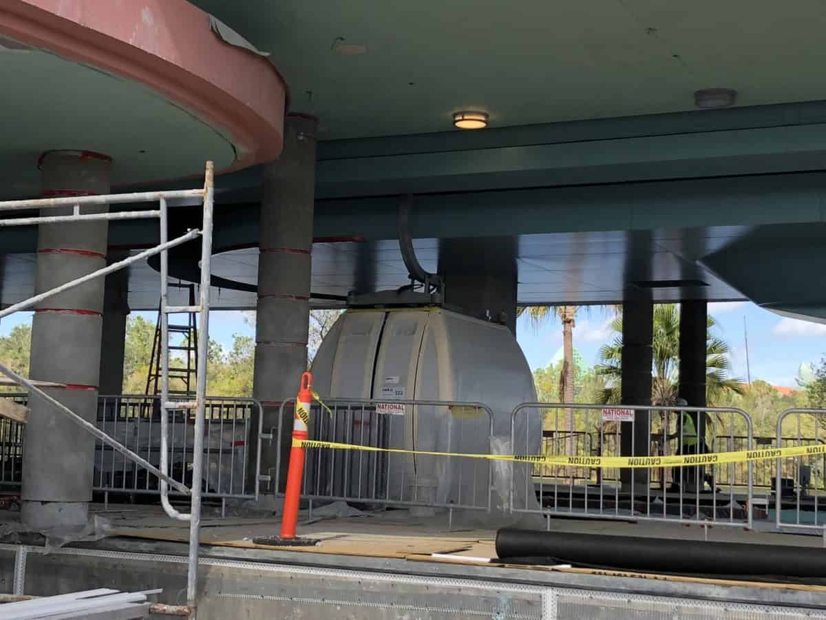 photo report Disney's hollywood studios skyliner bus loop construction sunset boulevard disney parks walt disney world