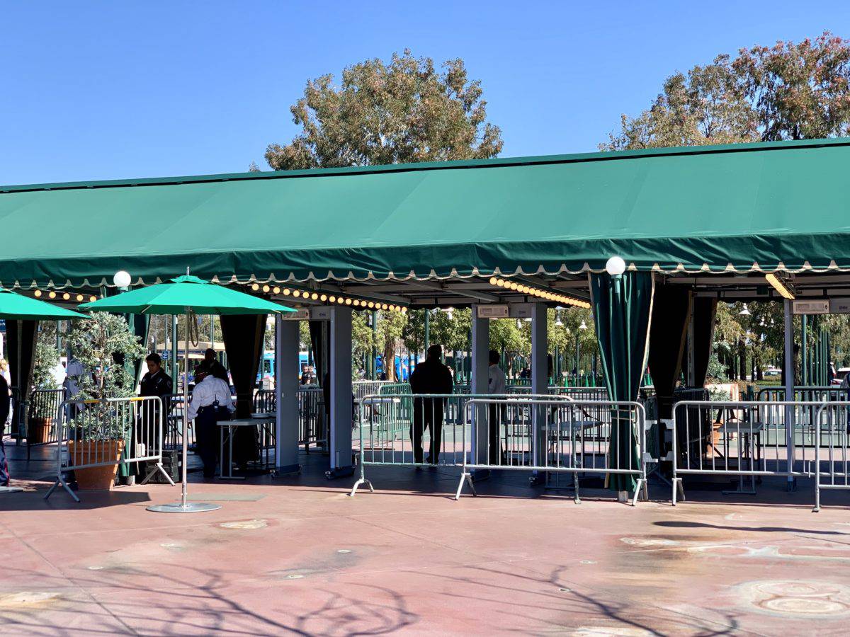 Harbor Blvd Security Checkpoint Disneyland Resort