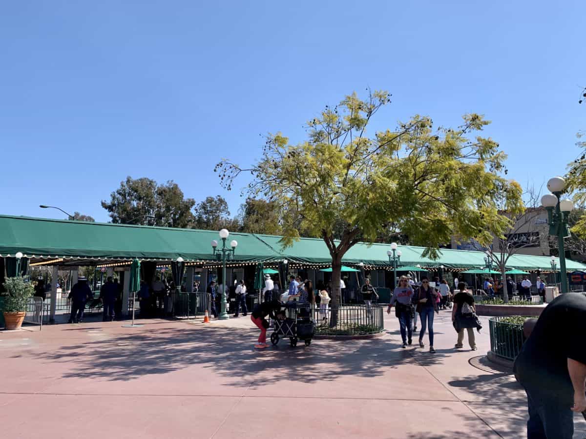 Harbor Blvd Security Checkpoint Disneyland Resort