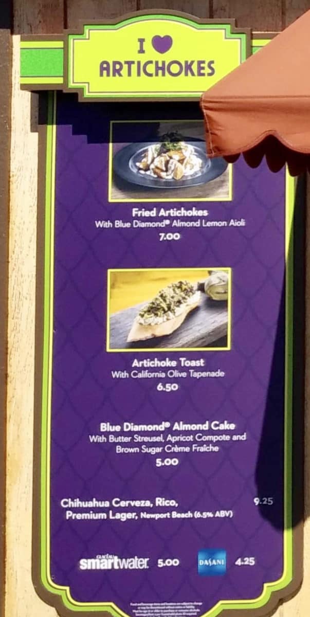 I Heart Artichokes DCA Food and Wine Festival 2019