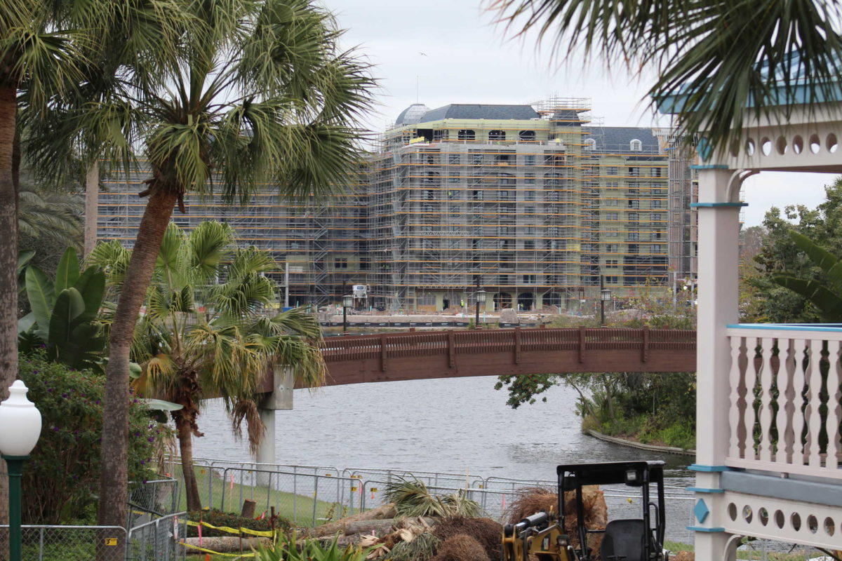 Disneys Riviera Resort Construction