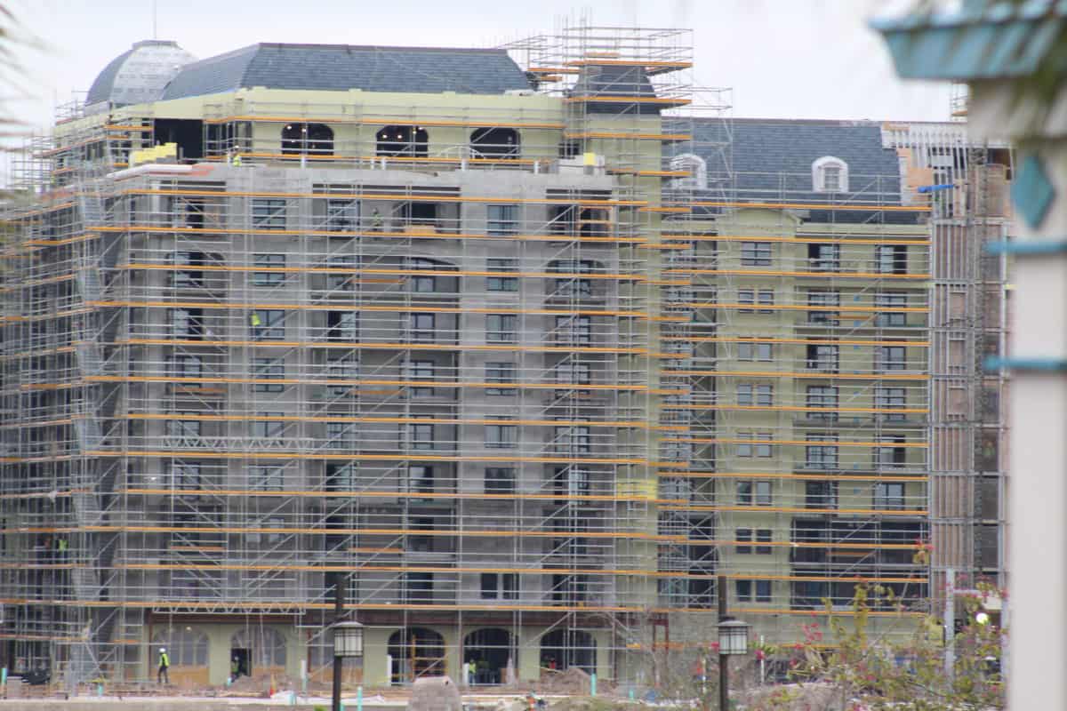 Disneys Riviera Resort Construction