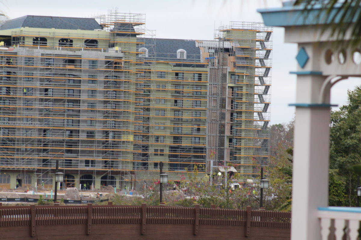 Disneys Riviera Resort Construction