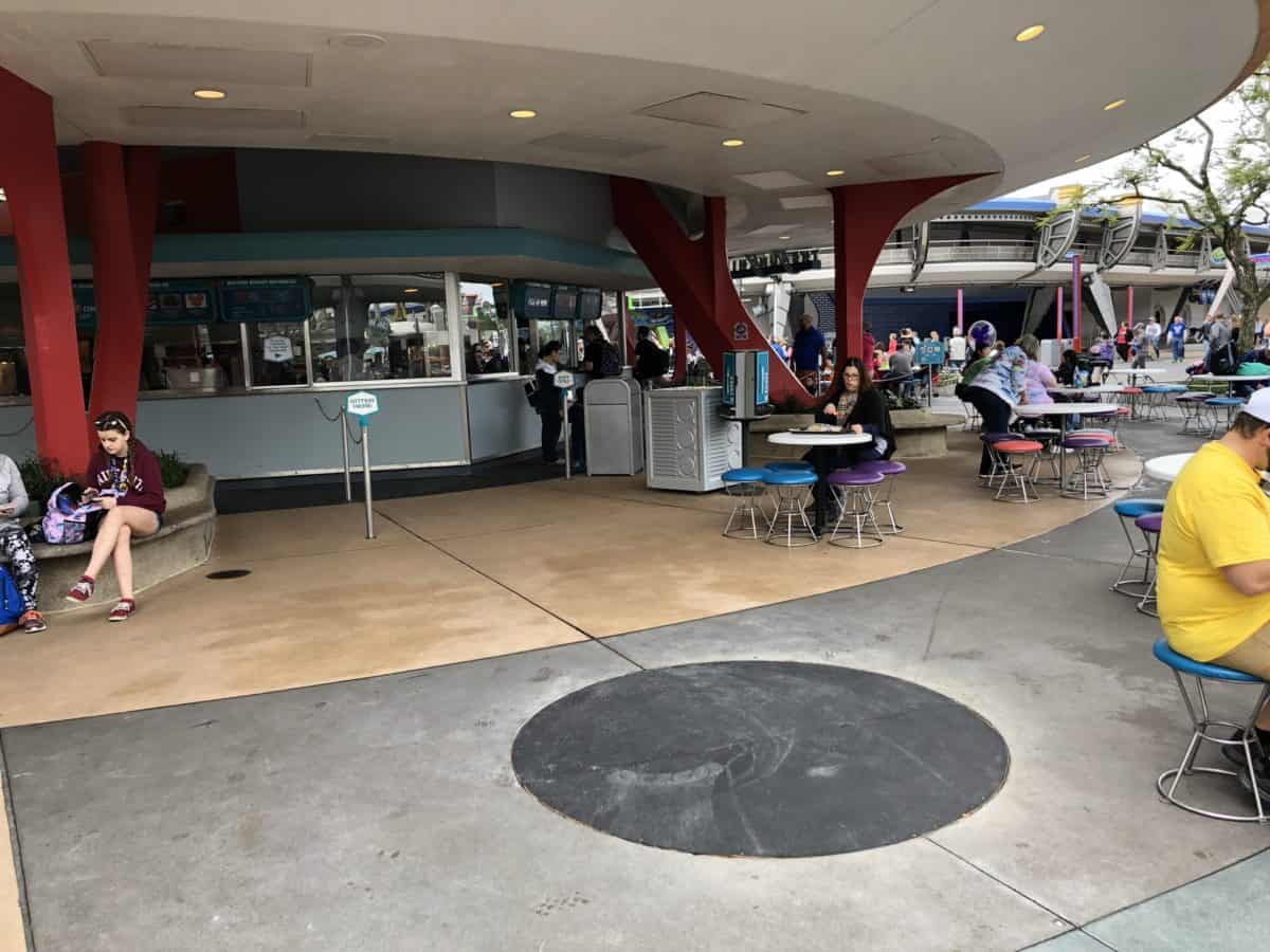 PHOTO REPORT Magic Kingdom Tomorrowland Construction Merchandise Updates PhotoPass Box