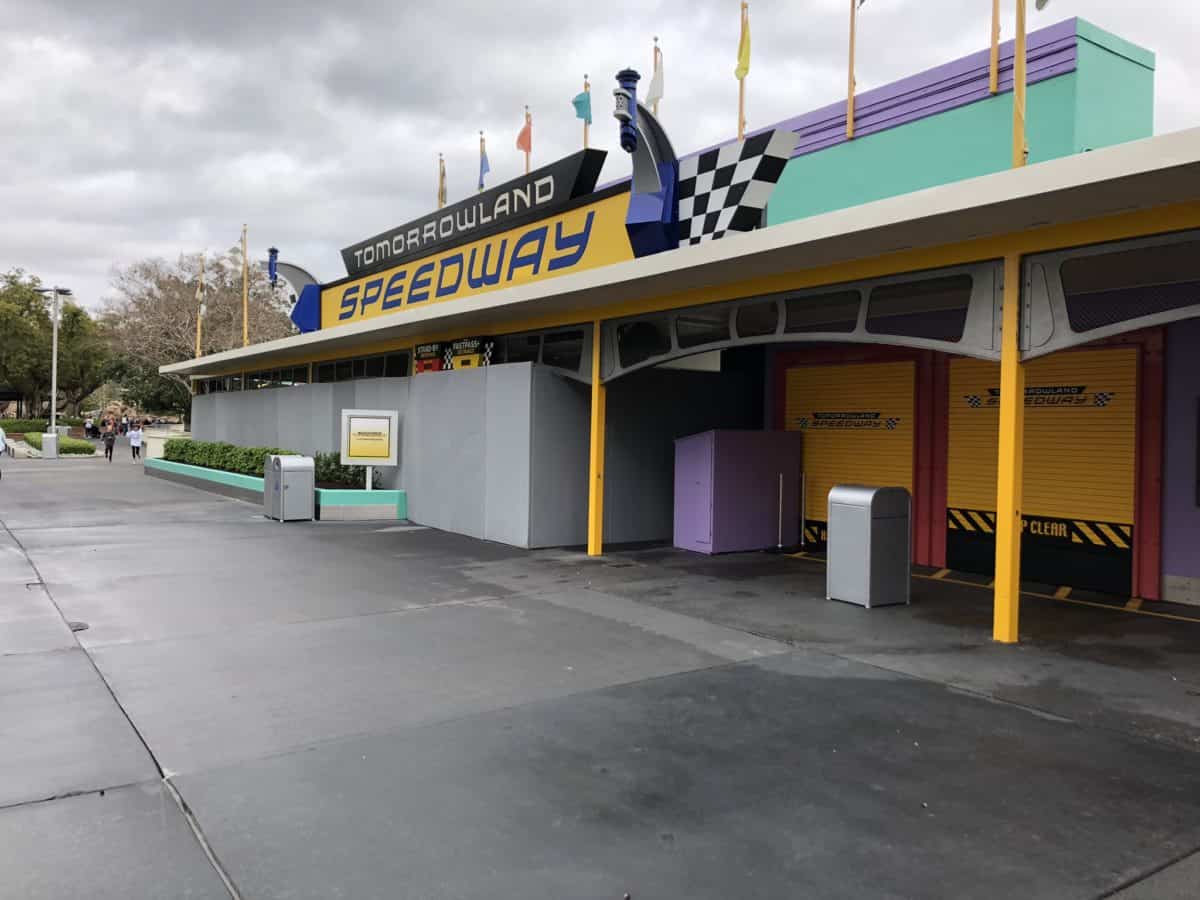 PHOTO REPORT Magic Kingdom Tomorrowland Construction Merchandise Updates PhotoPass Box