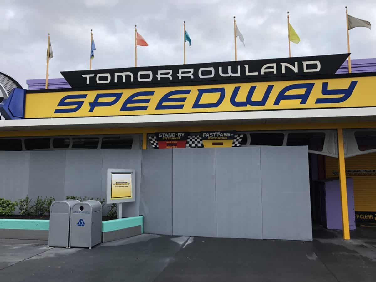 PHOTO REPORT Magic Kingdom Tomorrowland Construction Merchandise Updates PhotoPass Box