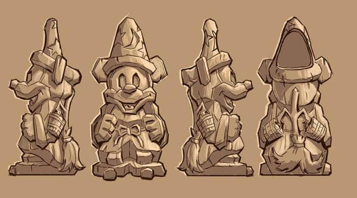 mondo tiki mickey pins