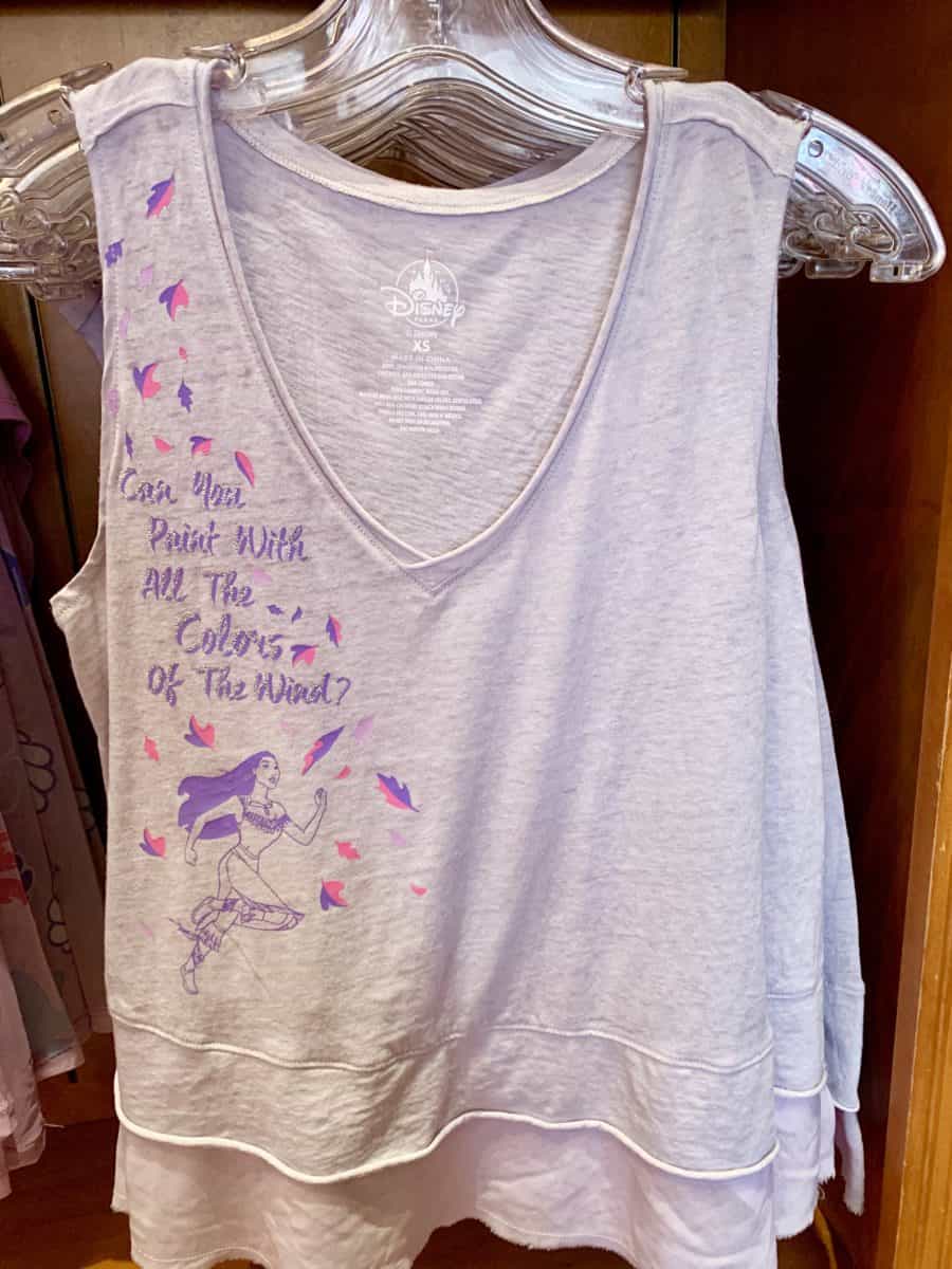 New Renaissance Shirts Disneyland Park Pocahontas