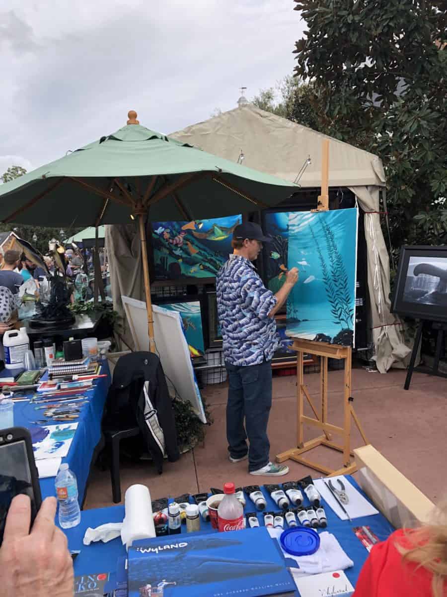 PHOTO REPORT Epcot New Merchandise World Showcase Lagoon Construction italy pavilion canada pavilion