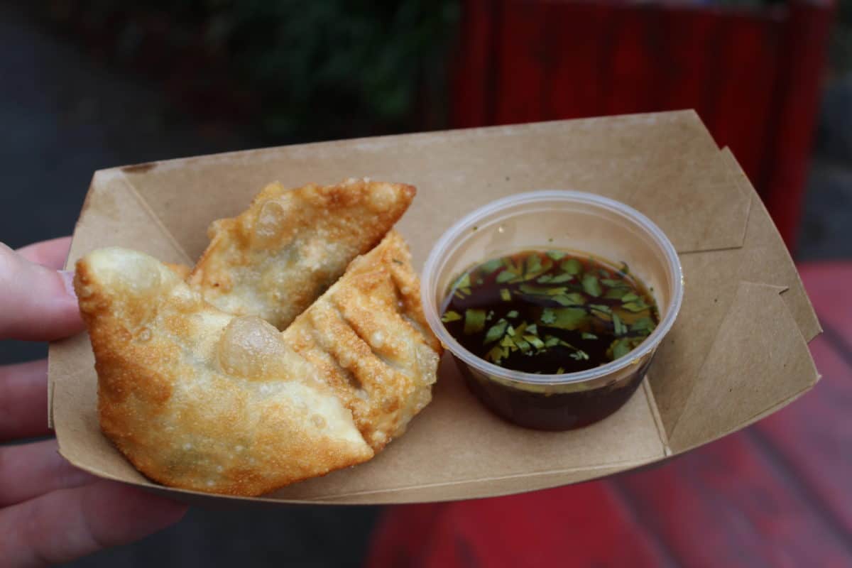 Mr. Kamal's chicken dumpling disney's animal kingdom