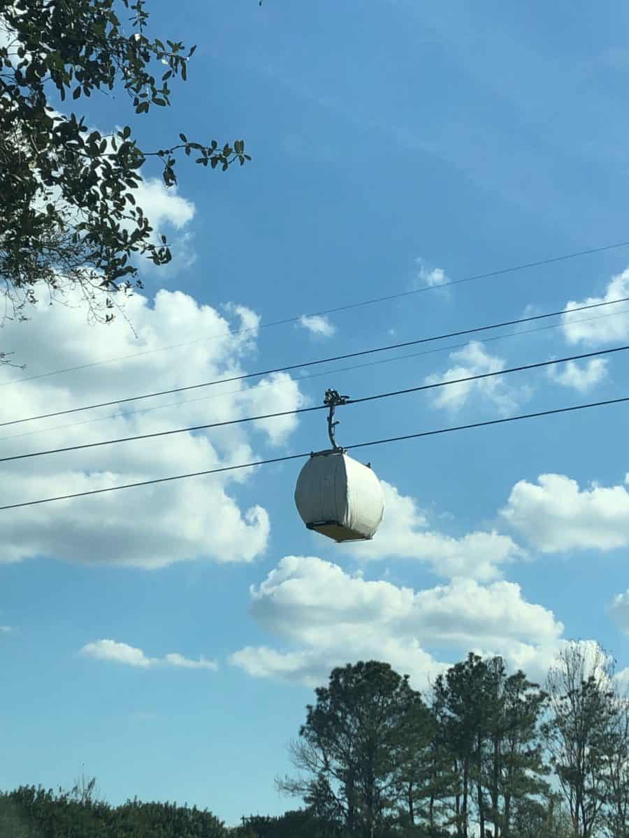 disney skyliner testing in motion february 2019