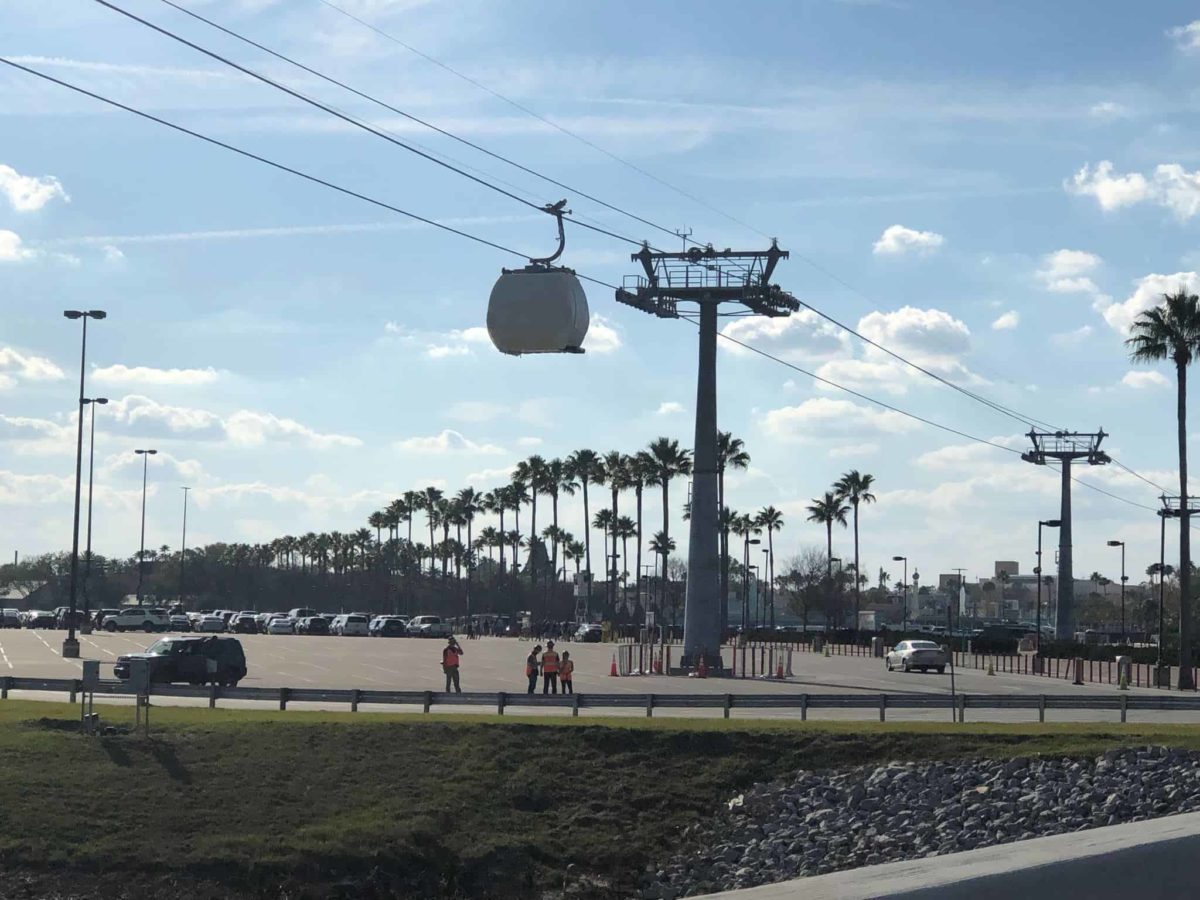 disney skyliner testing in motion february 2019