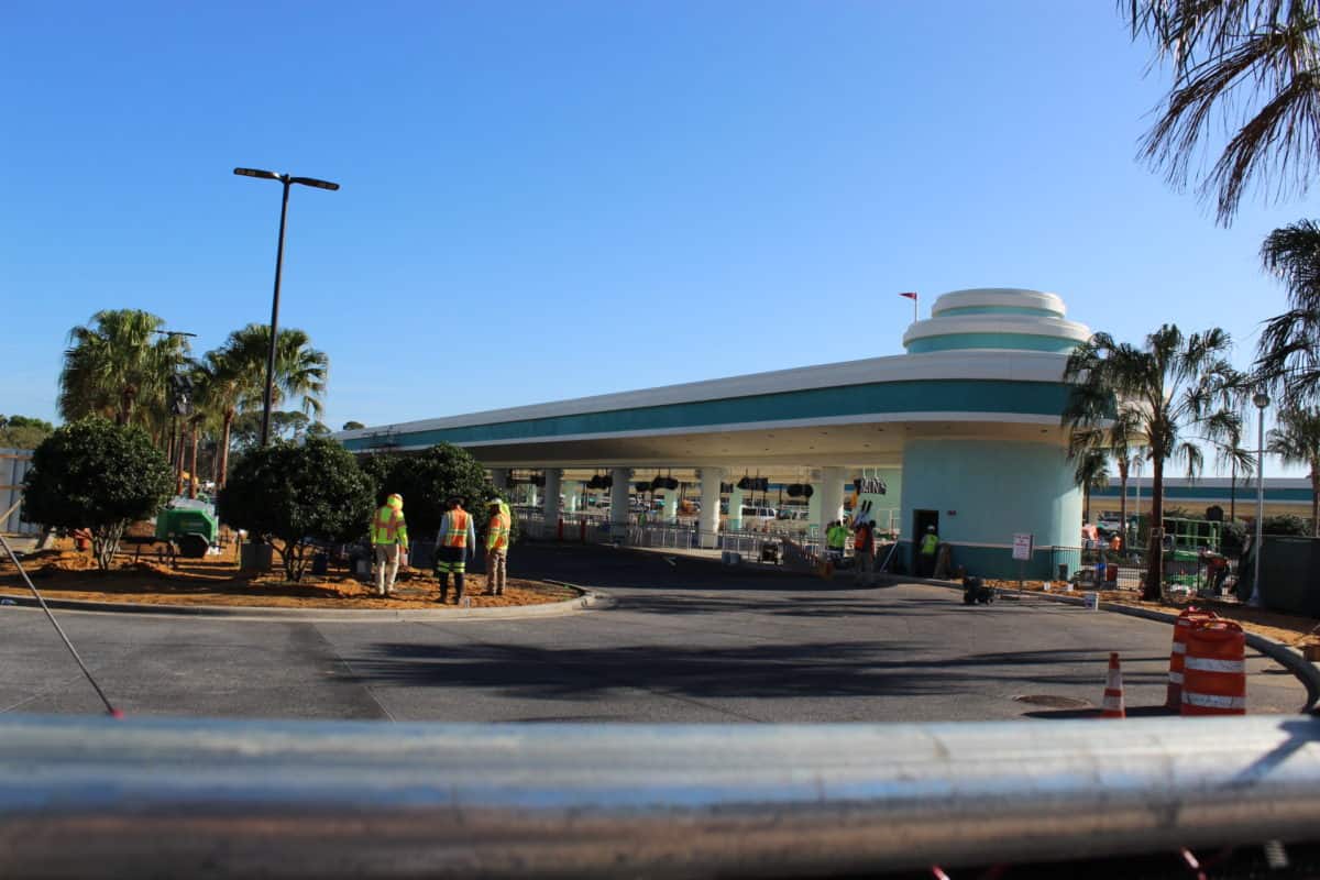 disneys hollywood studios bus loop new signage feb 2019