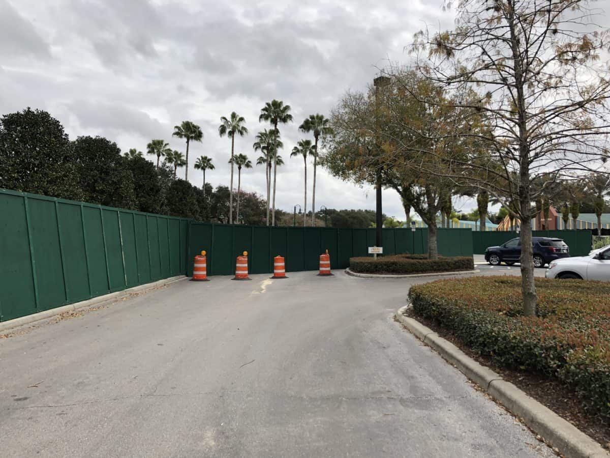 Construction Swan and Dolphin Hotel The Cove Fantasia Gardens