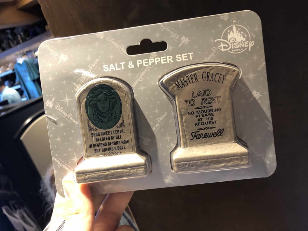 haunted mansion salt and pepper shaker memento mori magic kingdom