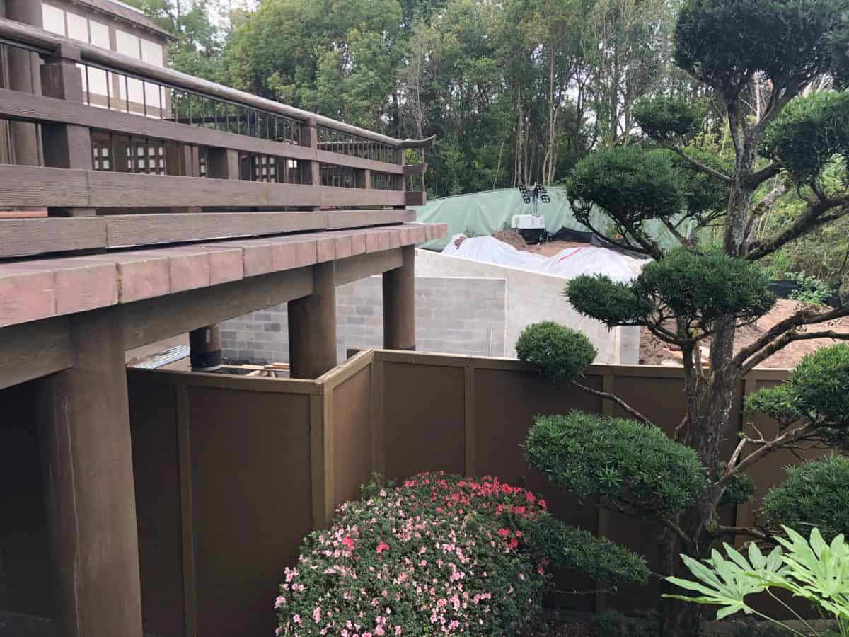 japan signature restaurant construction update february 2019 epcot 