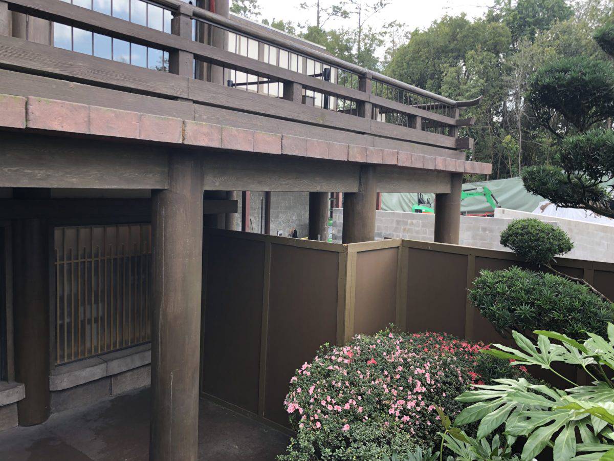 japan signature restaurant construction update february 2019 epcot 