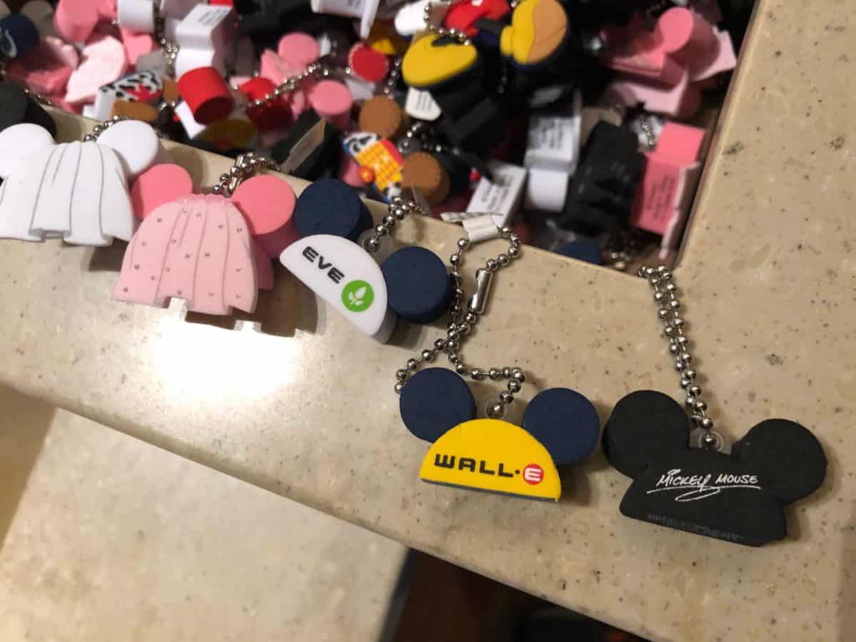 mickey character foam keychains animal kingdom