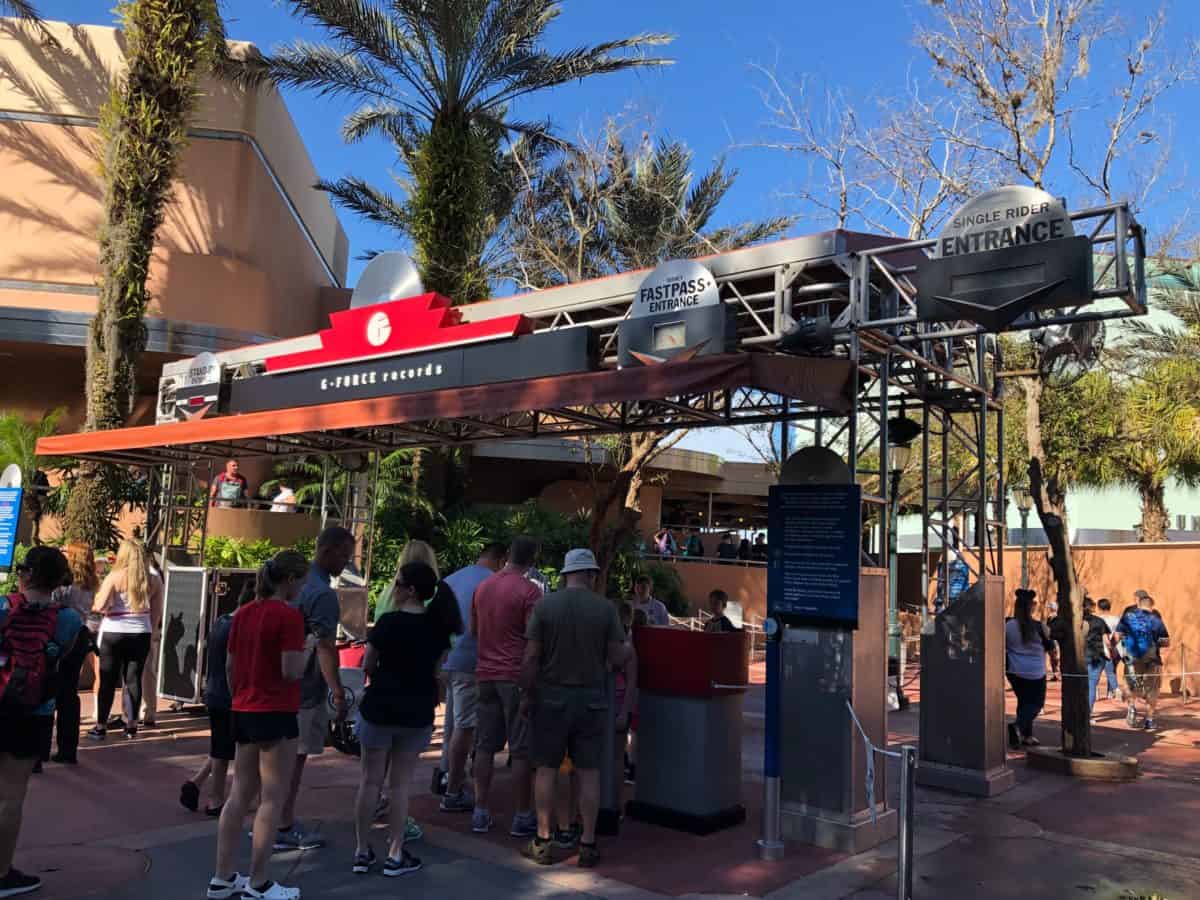 rock n roller coaster new fastpass entrance disney's hollywood studios walt disney world