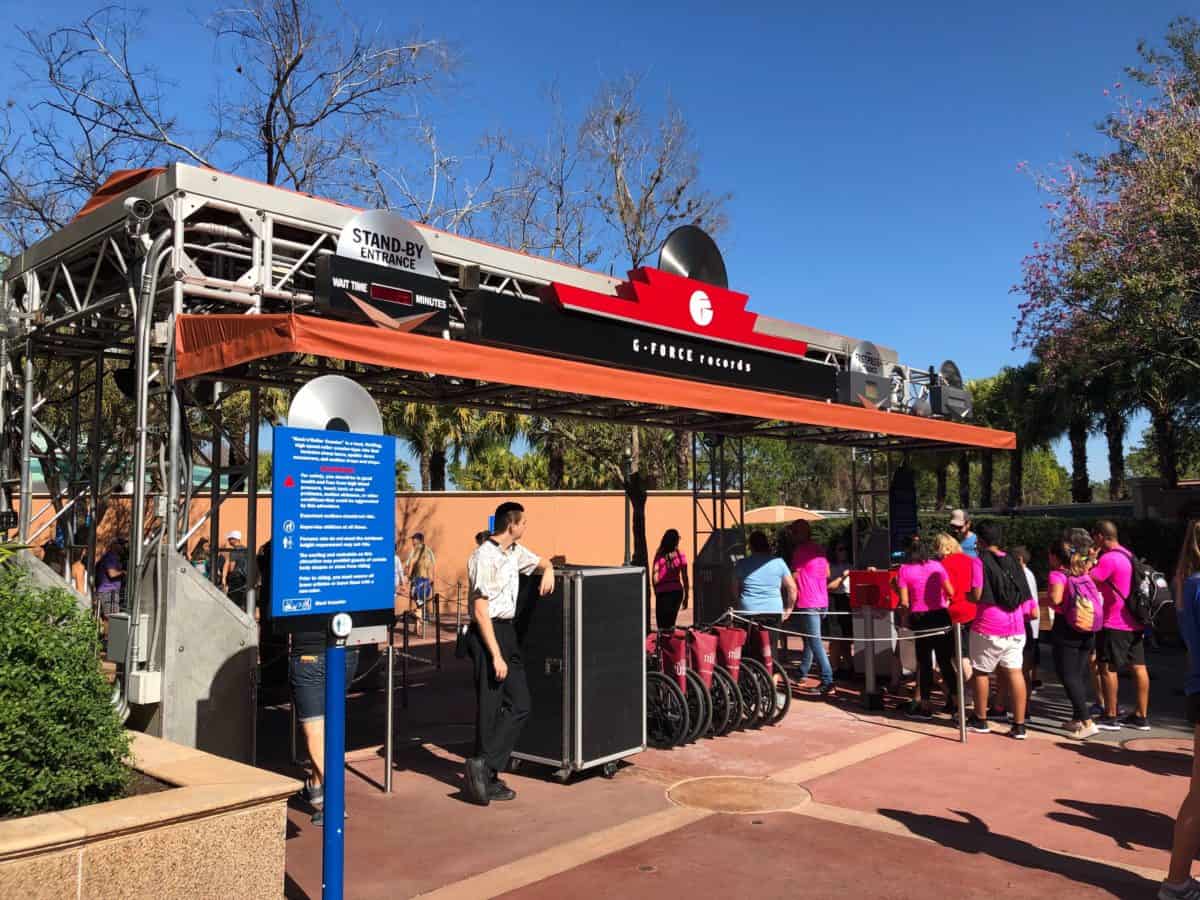 rock n roller coaster new fastpass entrance disney's hollywood studios walt disney world
