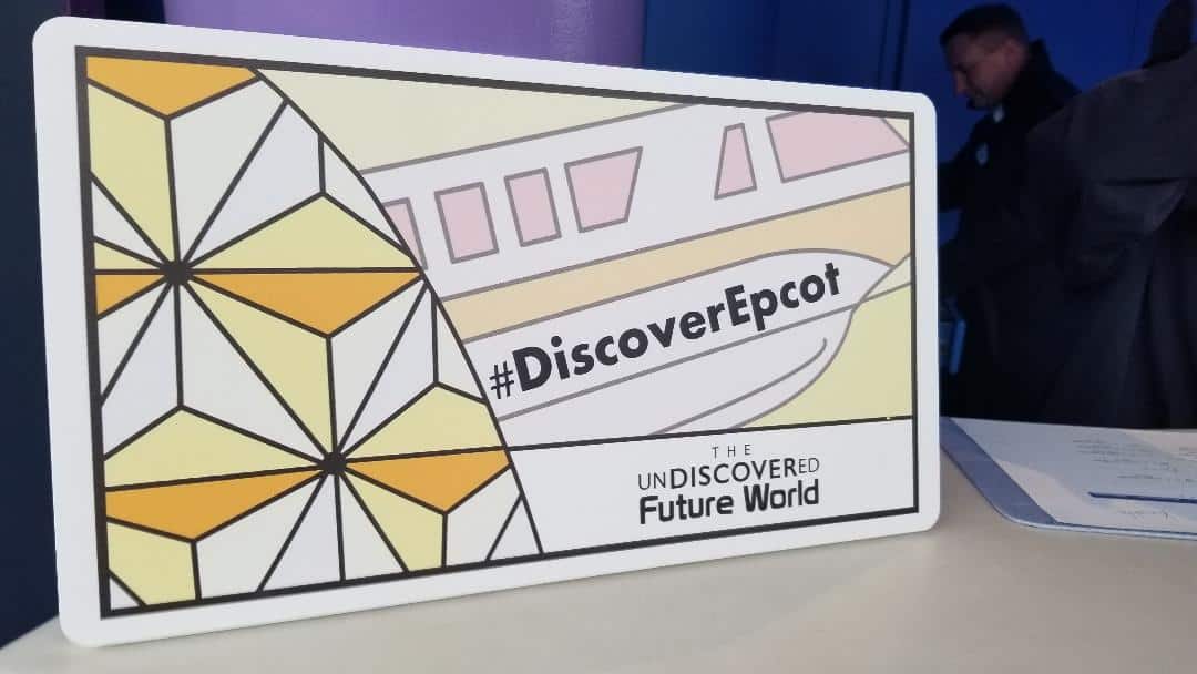 unDiscovered Future World Tour EPCOT 