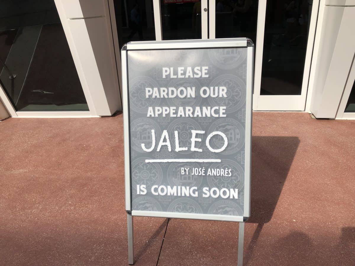 Jaleo Construction Walls Coming Down