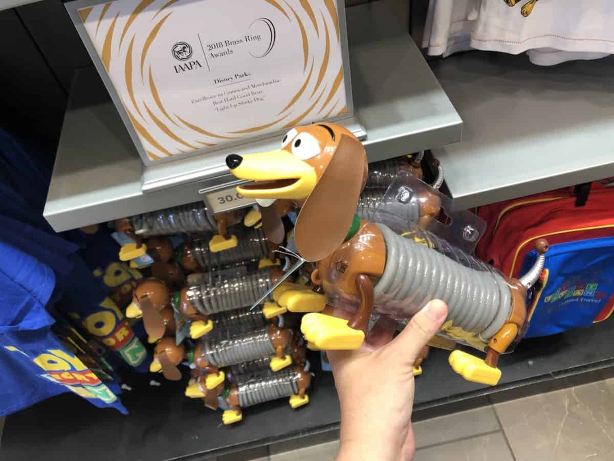 Slinky dog toy