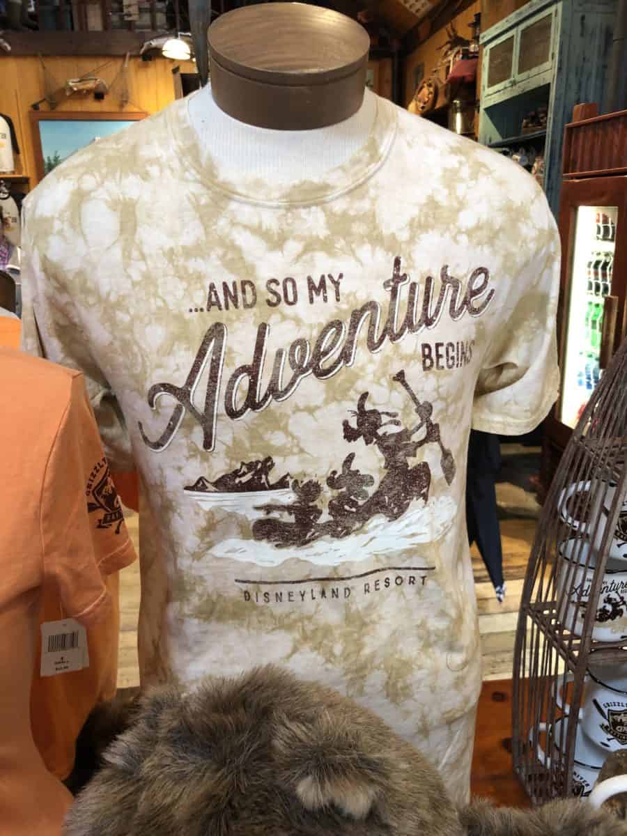 "...And So My Adventure Begins" Merchandise Disney California Adventure