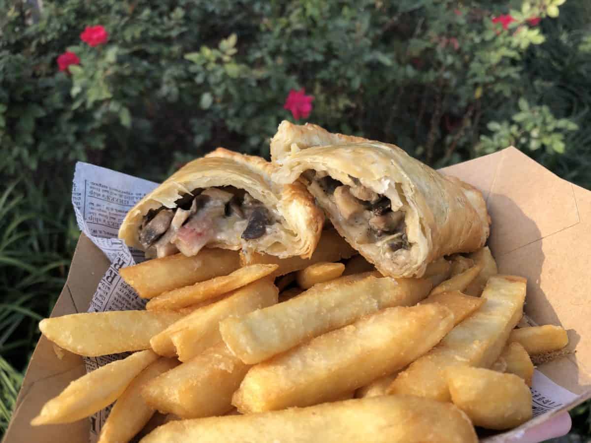 Chicken and Mushroom Meat Pie 