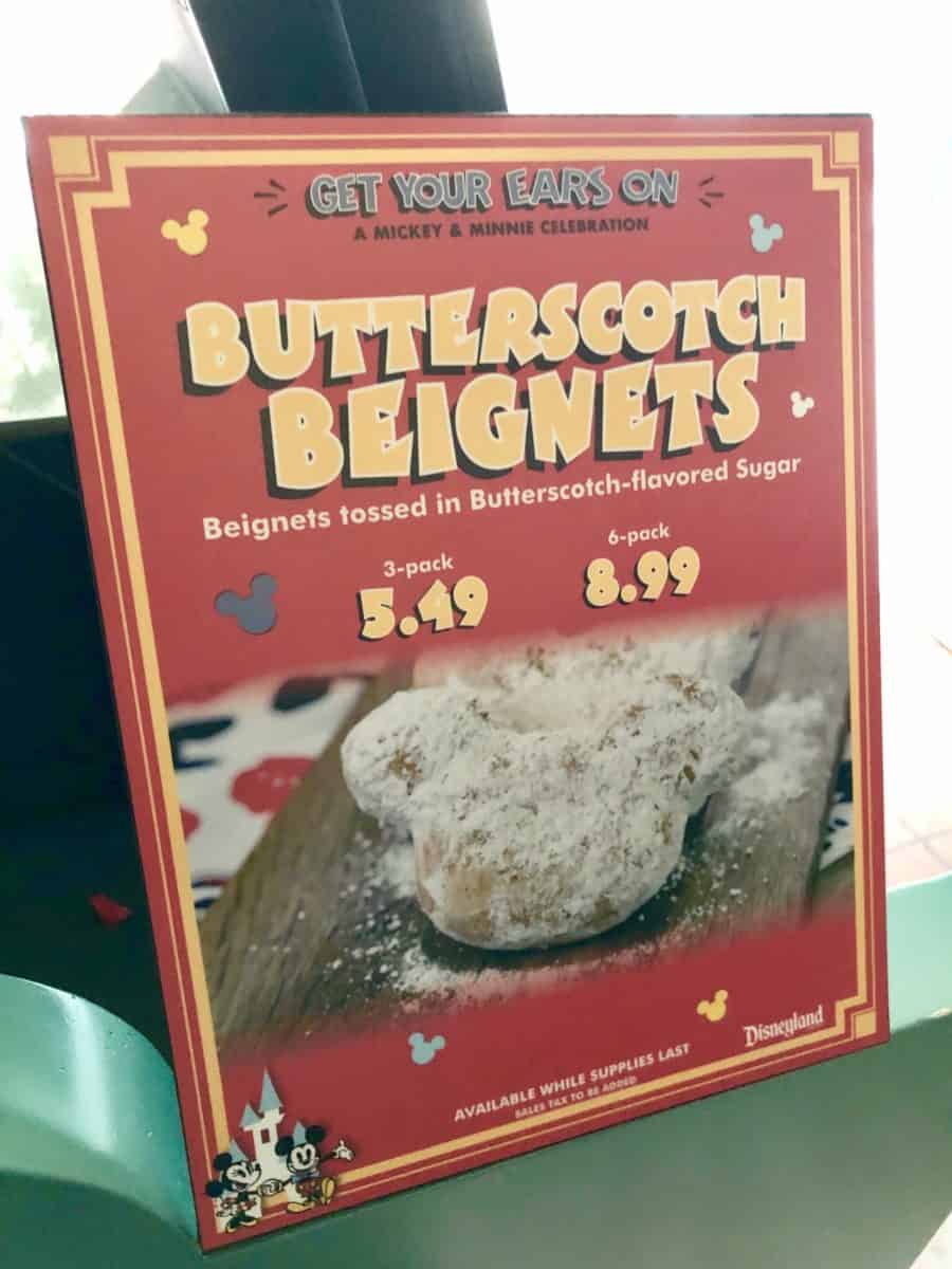 Butterscotch Beignets Get Your Ears On Disneyland Park 