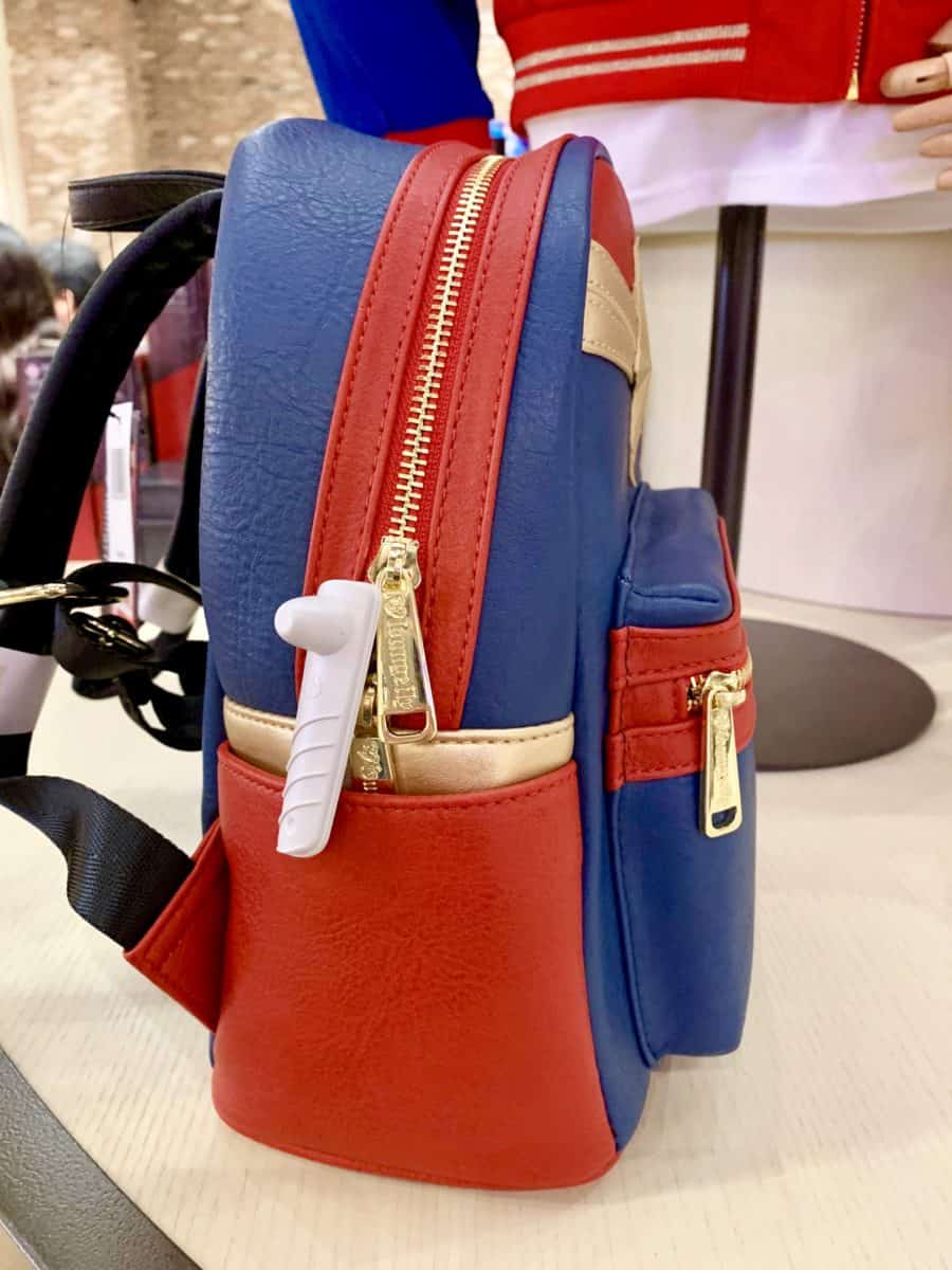 Captain Marvel Loungefly Backpack Disney Parks