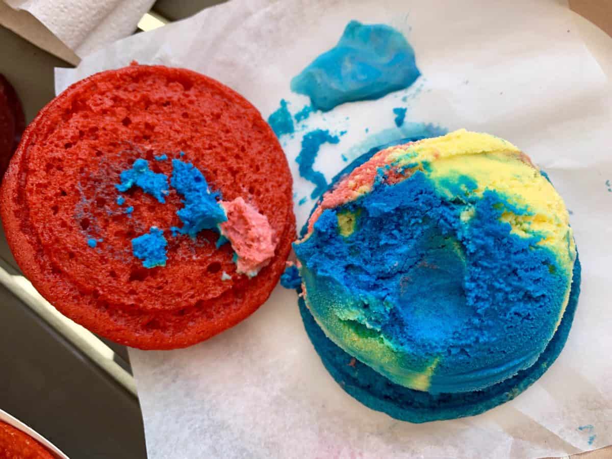 Captain Marvel Specialty Food Items Studio Catering Co. Disney California Adventure