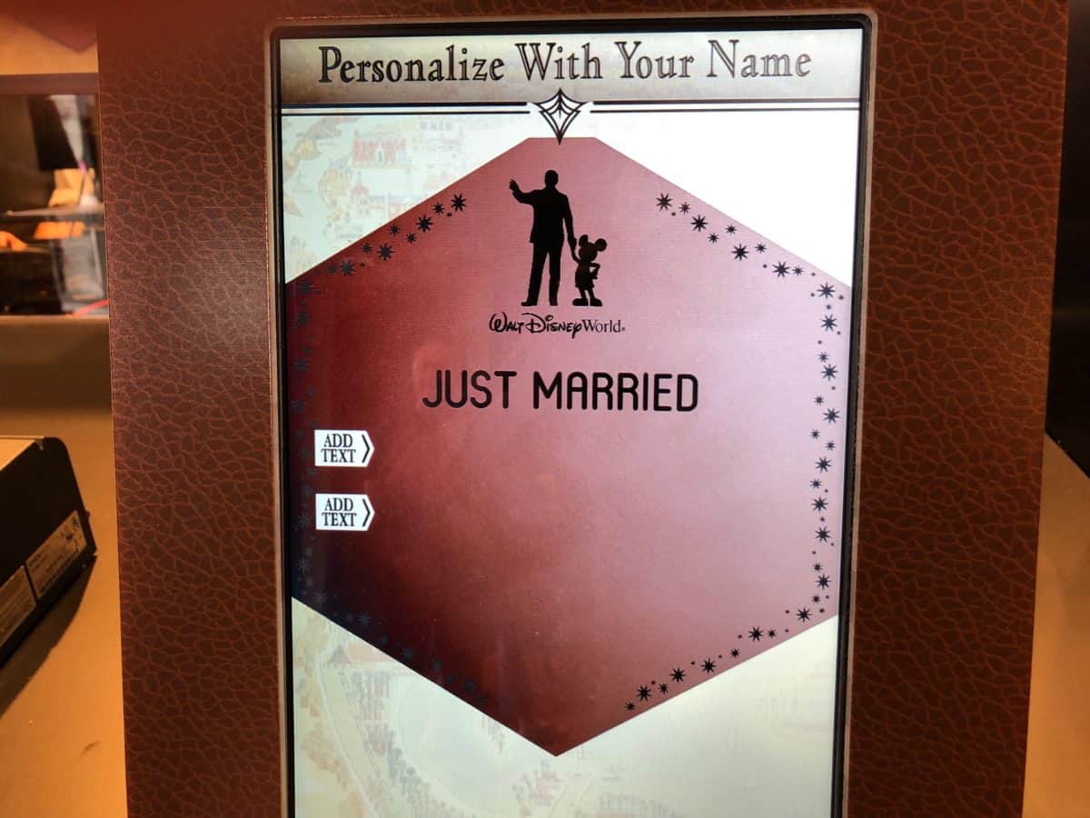 commemorative brick kiosk disney springs marketplace co-op walt disney world