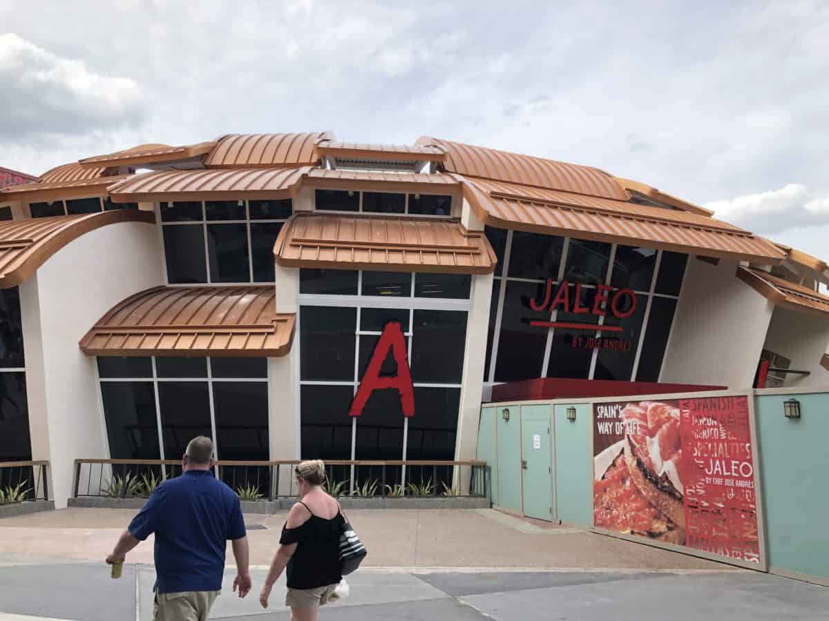 Jaleo Construction Walls Coming Down