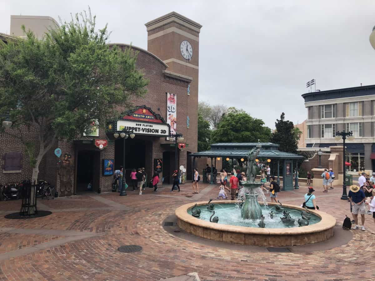 Muppets courtyard 