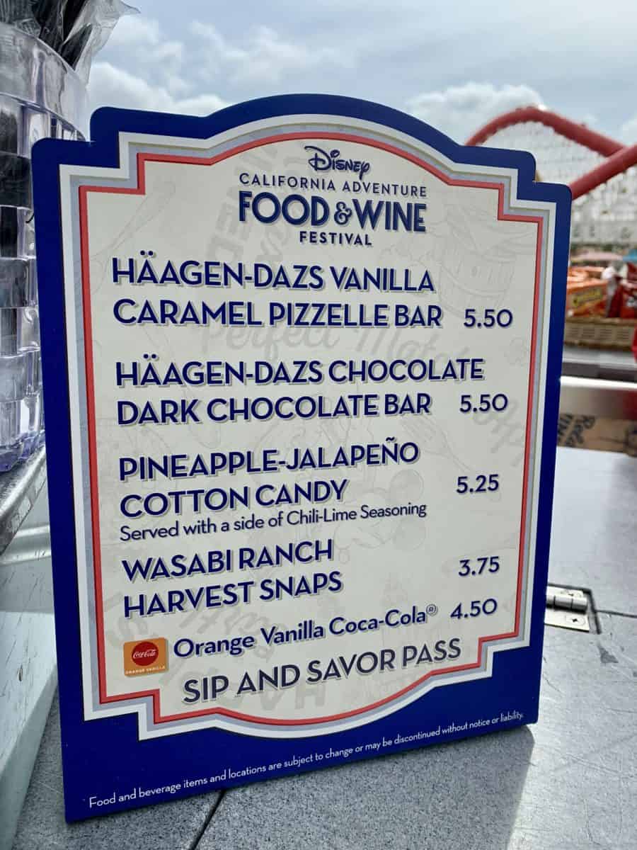 DCA food and wine festival 2019 seasonal offerings