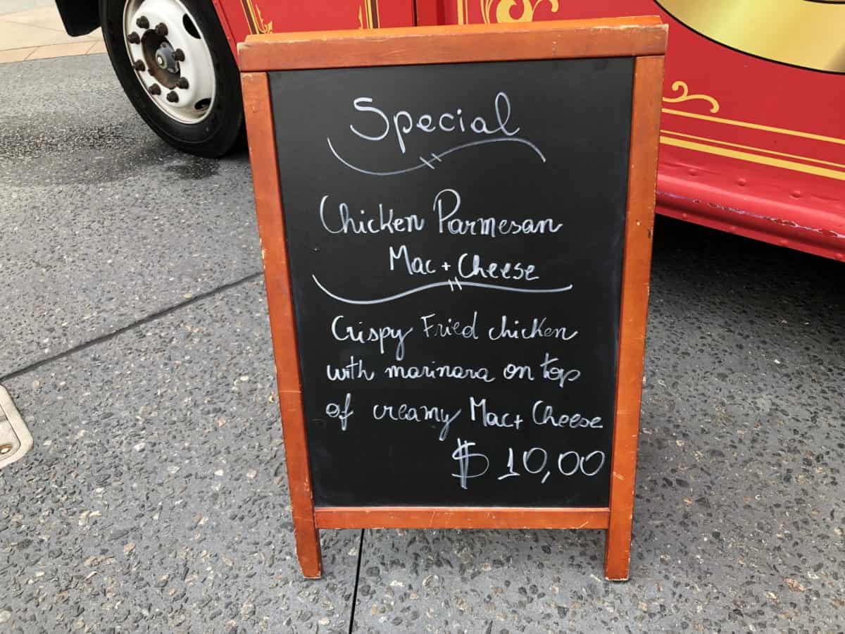 Food Truck specials 