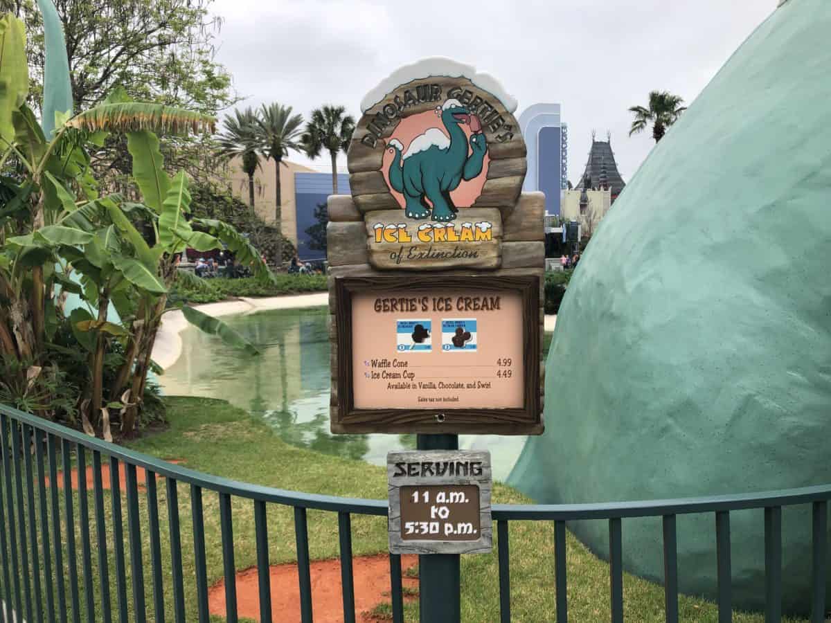 Dinosaur Gertie&rsquo;s Ice Cream of Extinction