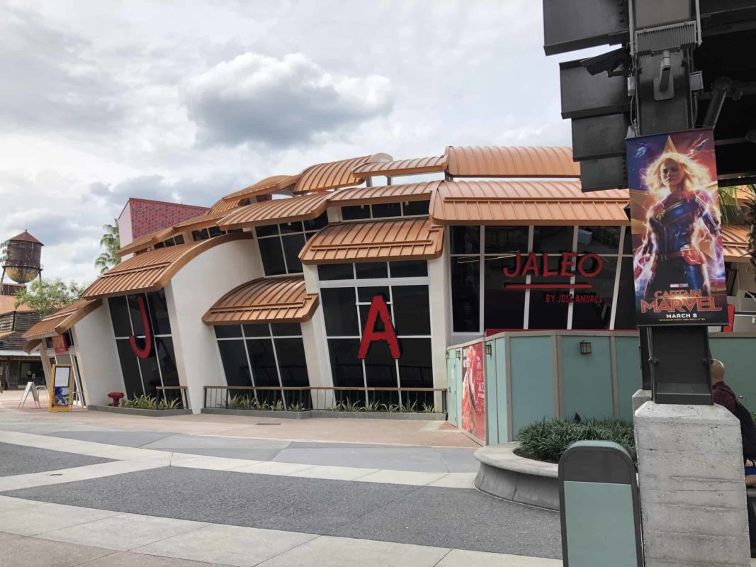 Jaleo Construction Walls Coming Down