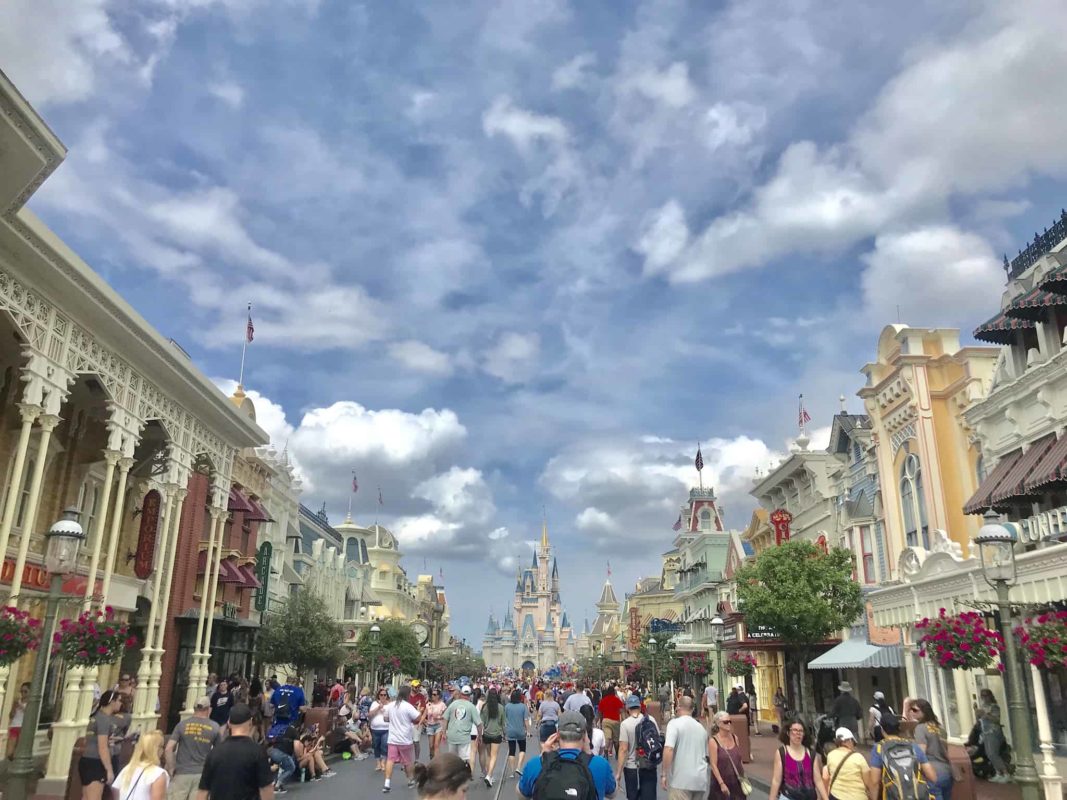 Magic Kingdom Main Street USA Cinderella Castle