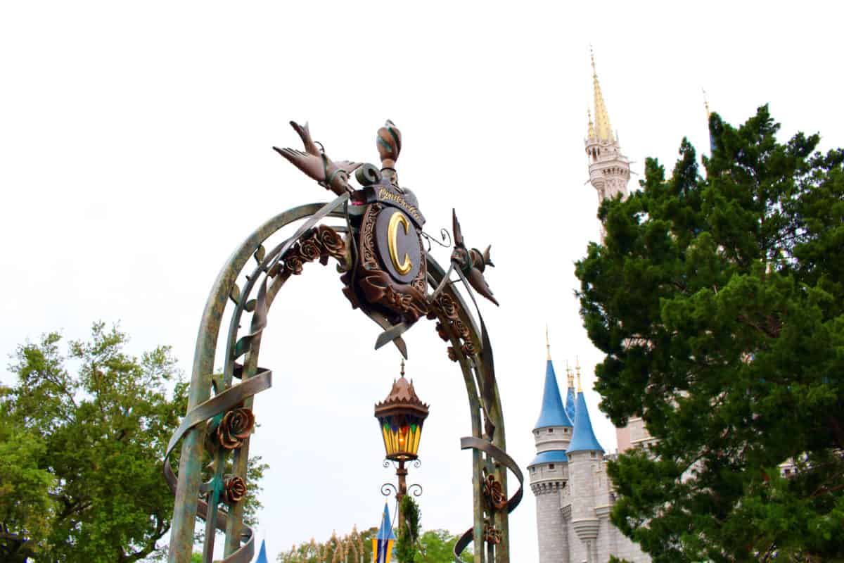 Cinderella Castle wishing well