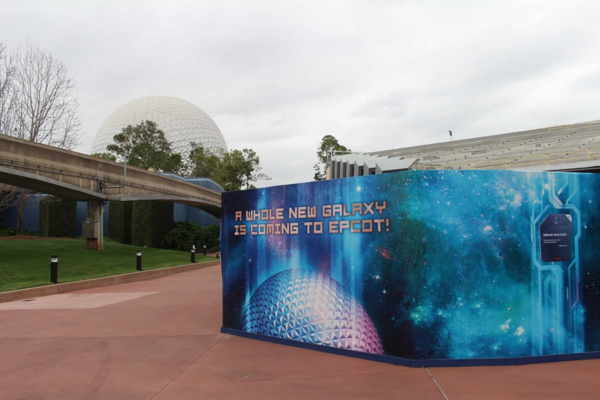 Guardians of the Galaxy coaster construction