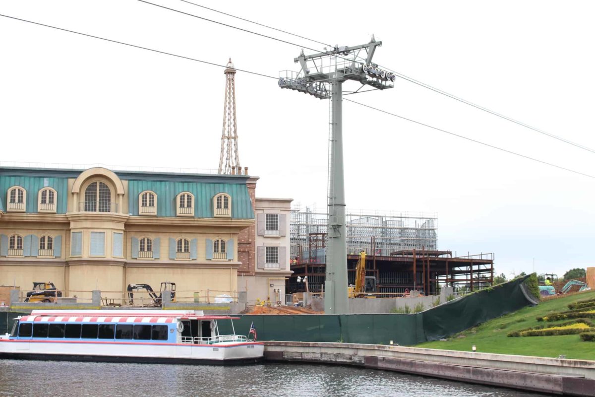 Remy's Ratatouille Adventure construction