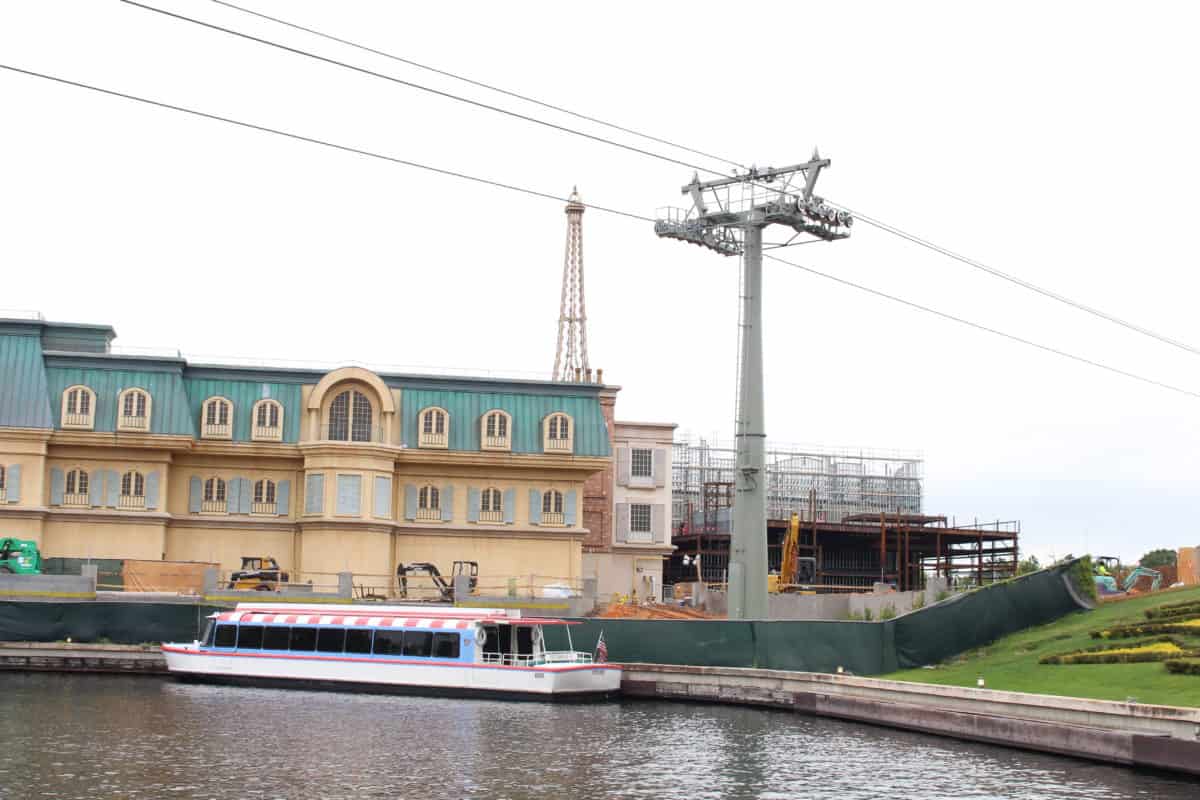 Remy's Ratatouille Adventure construction
