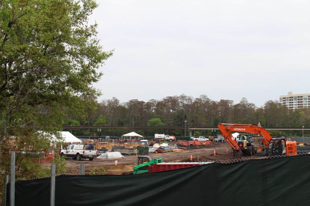tron coaster construction